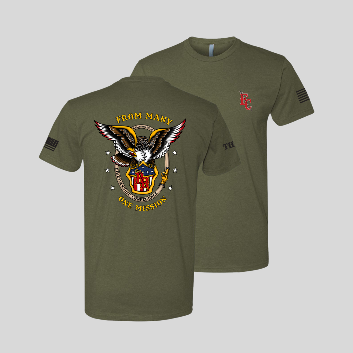 Military Green Eagle Tee