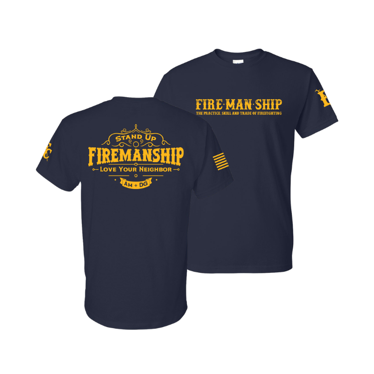 Stand Up Navy Tee
