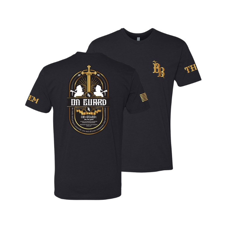 On Guard Black Tee